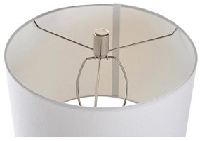 Lampada da tavolo DKD Home Decor Metallo Poliestere Bianco 220 V 50 W (33 x 33 x 66 cm)