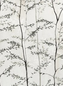 Coordonne Wandbild Woods - Plata/Silver
