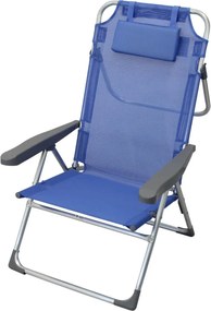 spiaggina mare prendisole pieghevole completa di cuscino cm 67 x 65 x 99 h