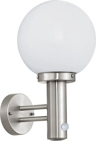 Eglo 27126 - Lampada con sensore per esterno NISIA 1xE27/60W/230V