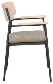 Sedie da pranzo in colore beige-naturale in set da 2 Maymont - Rowico