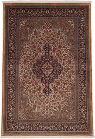 Ghom Tappeto 210x140 (Iran) Annodato A Mano