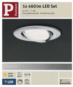 Paulmann 93603 - LED-GU10/7W IP23 Lampada da bagno dimmerabile NOVA 230V