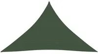 Vela Parasole 160 g/m Verde Scuro 3,5x3,5x4,9 m in HDPE 311477