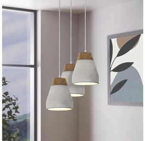 Eglo 95526 - Lampadario TAREGA 3xE27/60W/230V