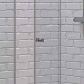 Box doccia 110x90 soffietto 90 e lato fisso 110 | KS7000 - KAMALU