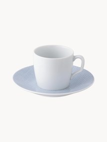 Set tazza da caffè in porcellana fatta a mano con piattino Cosmopolitan 2 pz