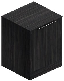 Mobile coprilavatrice Jnka 2 ante in truciolare legno noce P 66 x L 70 x H 91 cm