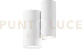 Applique a parete banjie bianca 4 luci attacco gu10 16x16x21cm in g...