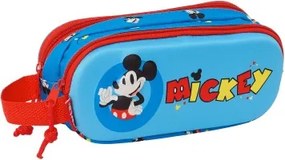 Portaoggetti Doppio Mickey Mouse Clubhouse Azzurro 21 x 8 x 6 cm 3D