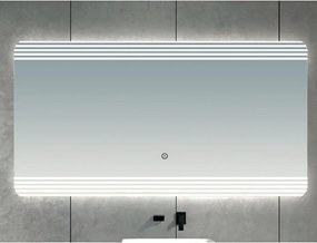 Brilagi - Specchio da bagno LED MELZO LED/28W/230V 60x80 cm IP44 CRI 90 dimmerabile + CCT