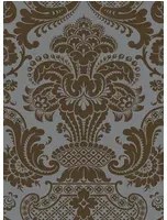 Damask Tapete Carmen von Cole & Son - Charcoal