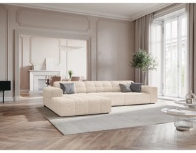 Divano angolare crema (angolo sinistro) Chicago - Cosmopolitan Design