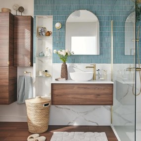 Colonna per mobile bagno Neo Frame SENSEA 1 anta P 35 x L 45 x H 154 cm legno