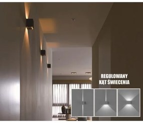 Applique a LED da esterno KREON 2xLED/3W/230V IP54 4000K nero