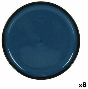 Vassoio per aperitivi La Mediterránea Chester Azzurro Rotonda 24,3 x 2,5 cm (8 Unità)