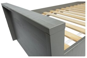 Letto singolo in legno di pino , 90 x 200 cm Morris - WOOOD