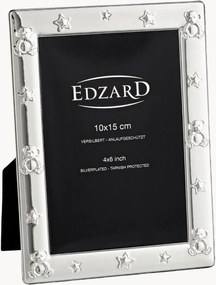 Cornice portafoto placcata in argento Paula