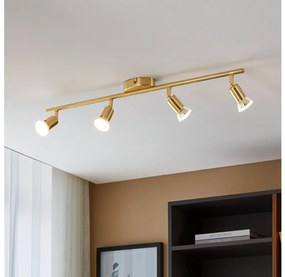 Eglo 33187 - Faretto LED BUZZ-LED 4xGU10/2,8W/230V 3000K oro