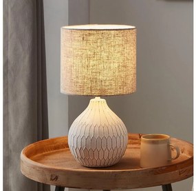 Eglo 99332 - Lampada da tavolo BELLARIVA 1xE27/40W/230V