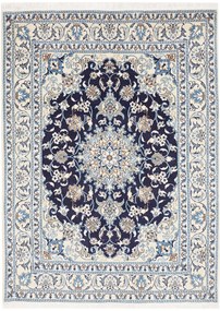 Nain Tappeto persiano 200x150 Blu (Iran) Annodato A Mano