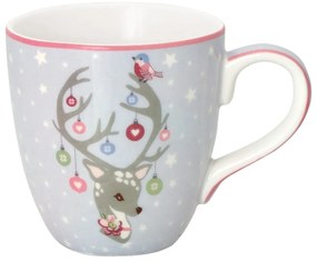 Tazza in gres blu per bambini, 200 ml Dina - Green Gate