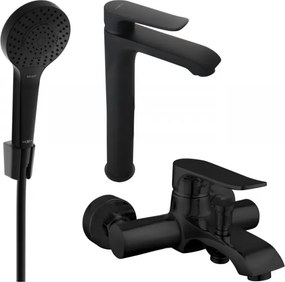 Mexen Pecos R40 set da bagno, nero - 72713R40-70