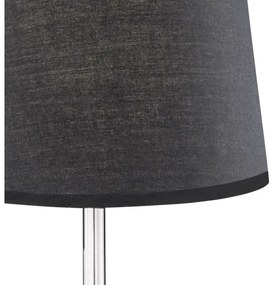 Wofi 8324.01.10.0000 - Lampada da tavolo CESENA 1xE14/42W/230V nero