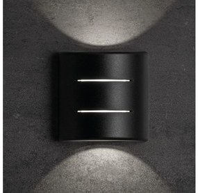 Kanlux 39185 - Lampada da parete per esterni LED REFAZI, 6W/230V, IP54, nero