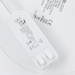 Solight WD244-W - Pannello LED 2 in 1 24W/230V 3000/4000/6000K Ø 30 cm IP54 bianco