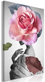 Quadro  Rose and Fur (1 Part) Vertical  Larghezza x Altezza Home decor 40x60