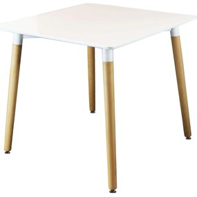 THOMAS - tavolo da pranzo scandinavo quadrato 80x80