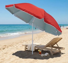 Ombrellone Spiaggia Nylon Protezione Uv Diametro 1,8 M colore CASUALE