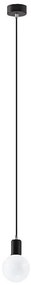 Lampadario a sospensione con filo EDISON 1xE27/60W/230V nero