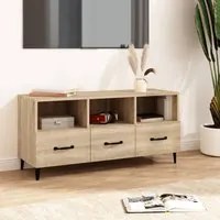 Mobile Porta TV Rovere Sonoma 102x35x50 cm Legno Multistrato 812612