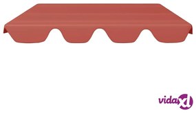 vidaXL Baldacchino per Dondolo Giardino Terracotta 150/130x70/105 cm