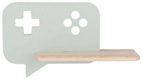 Applique LED per bambini con mensola CONSOLE LED/5W/230V verde