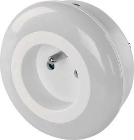 Luce notturna LED con sensore e presa LED/0,3W/230V