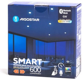 Aigostar - Lampada da incasso LED dimmerabile/6W/230V 2700-6500K bianco