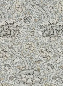 Morris & Co Carta da parati Wandle - Grey/ Stone