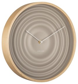 Orologio da parete beige Ribble, ø 31 cm - Karlsson