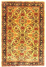 Nanaj Tappeto 140x100 Marrone (Iran) Annodato A Mano