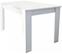 Tavolo da Pranzo in Truciolare cm 140x80 - HENRY Colore: Bianco