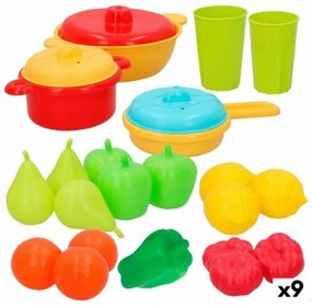 Set di Alimenti giocattolo AquaSport Utensili e accessori per la cucina 24 Pezzi (9 Unità)