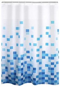 Tenda Da Doccia Cubes İn Tessuto /