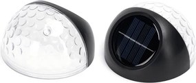 Aigostar - Applique a LED solare LED/2W/1,2V nero 2700K IP44