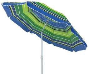 ombrellone da spiaggia poly tondo 1,80 m / palo da 22 mm