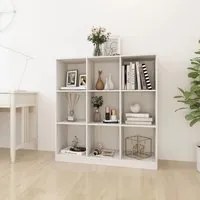 Libreria/Divisorio Bianco 104x33,5x110 cm in Massello di Pino 809973