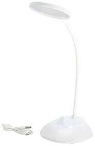 LED Lampada da tavolo ricaricabile dimmerabile VISUA LED/5W/5V 3000-5000K bianco