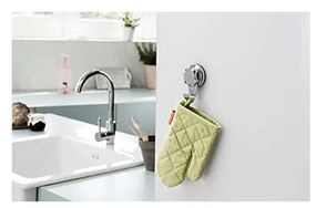 Ganci metallici autoportanti in argento in set di 4 pezzi Bestlock Bath - Compactor